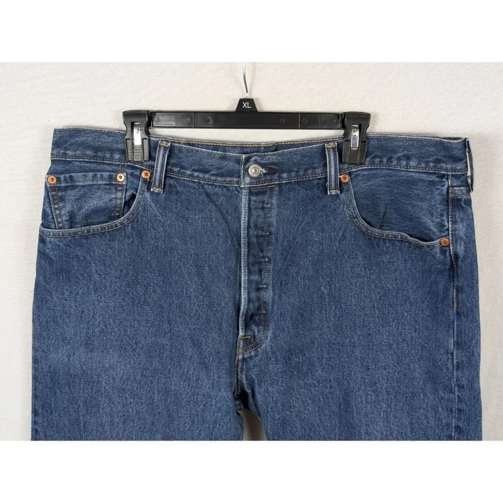 Levi's 501xx Original Fit Jeans Button Fly Blue Men's Size 40x32
